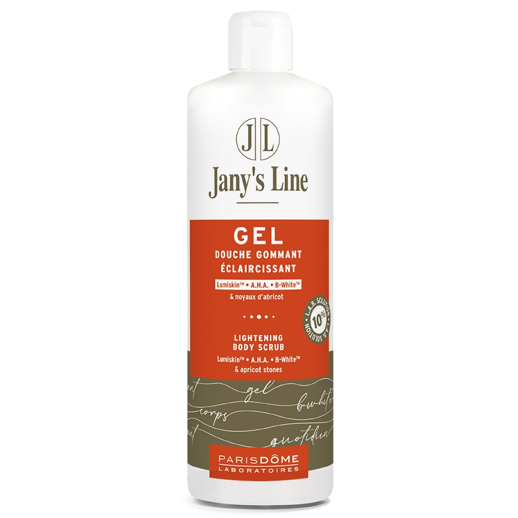 JANYS™ Gel douche gommant éclaircissant 500 ml