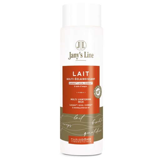 [4JL00012] JANYS™ Lait multi éclaircissant 500 ml (white cap)